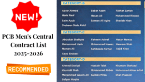 PCB Mens Central Contract List 2025-2026
